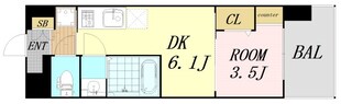 Dimora難波の物件間取画像